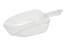 Winco Clear Polycarbonate Scoop - Various Sizes