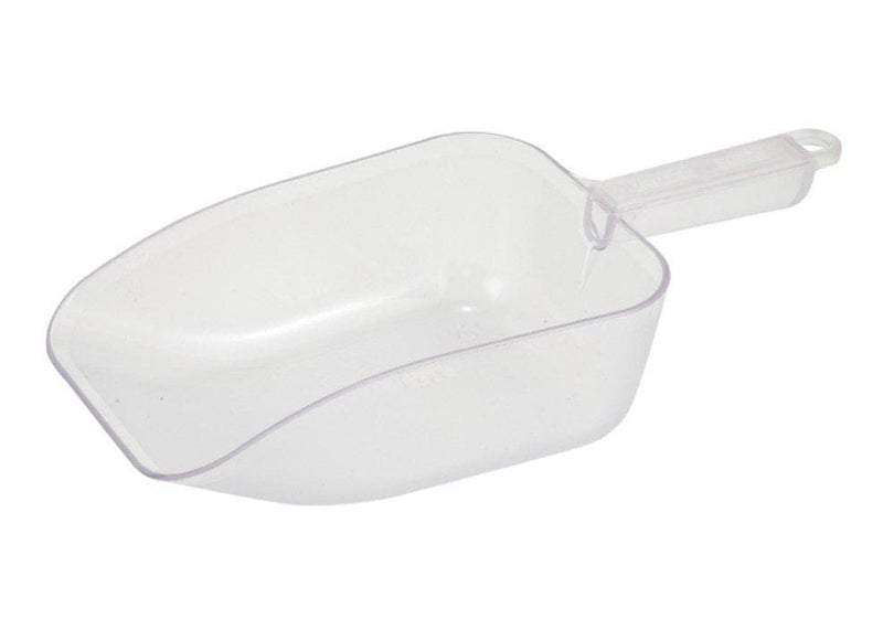 Winco Clear Polycarbonate Scoop - Various Sizes