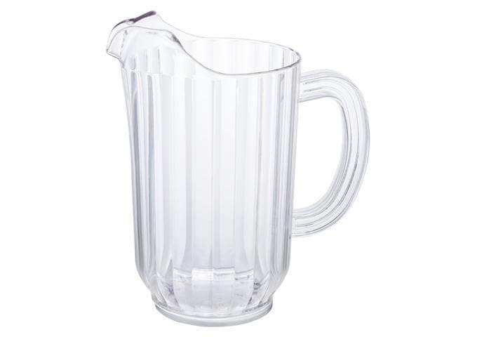 Winco Clear Polycarbonate Water Pitcher - Various Sizes