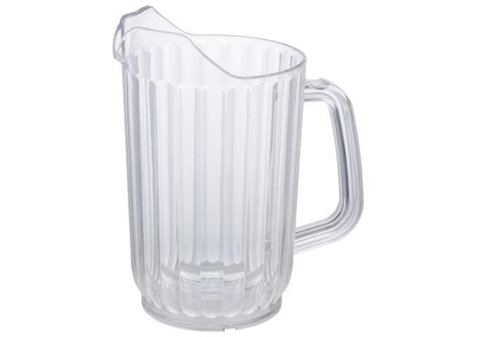 Winco Clear Polycarbonate Water Pitcher - Various Sizes