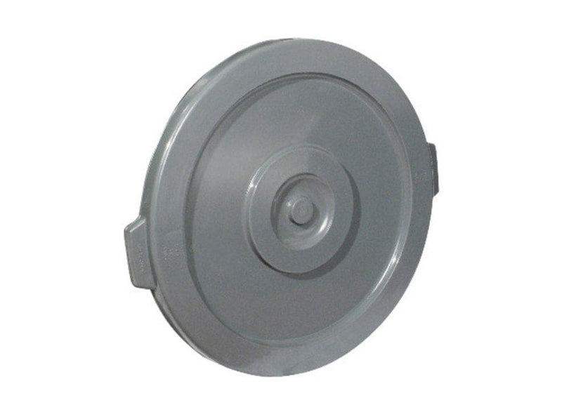 Winco Gray Round Trash Bin Cover