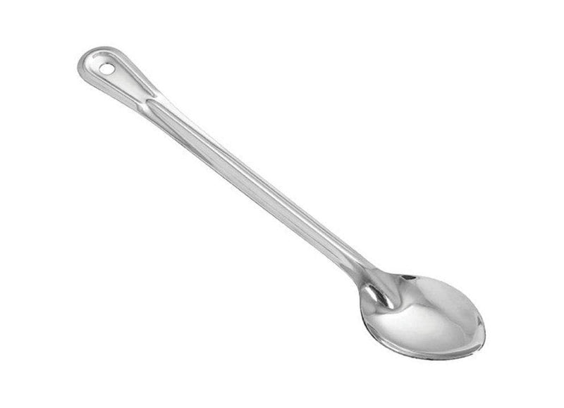 Winco Heavy-Duty Stainless Steel Basting Spoon - Various Sizes