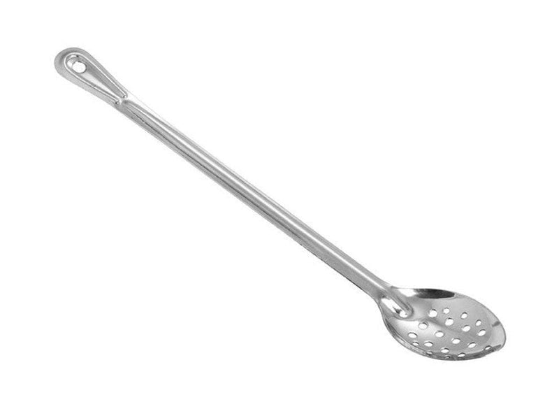 Winco Heavy-Duty Stainless Steel Basting Spoon - Various Sizes