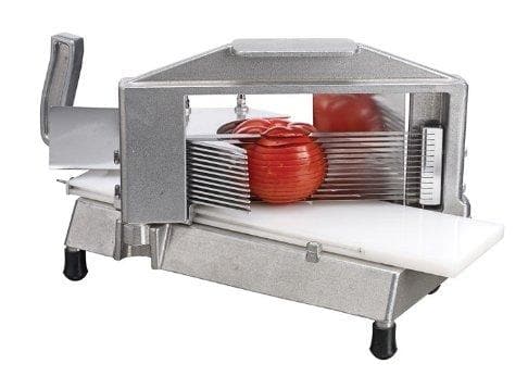 Winco Kattex TTS Series Straight Blade Tomato Slicer - Various Cut Sizes