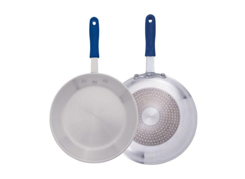 Winco Natural Finish Aluminum Fry Pans - Various Sizes