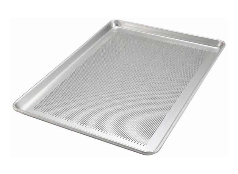 Winco Perforated 18 Gauge Aluminum Sheet Pan - Various Sizes