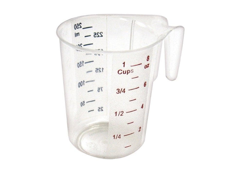 Winco Polycarbonate Measuring Cup With Colour Graduations - Various Sizes