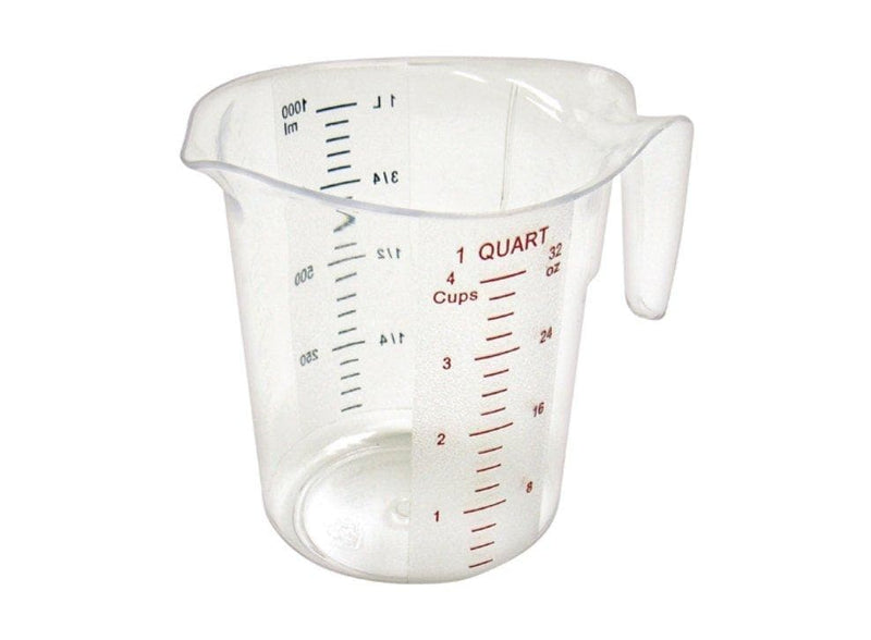 Winco Polycarbonate Measuring Cup With Colour Graduations - Various Sizes