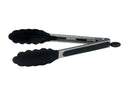 Winco Silicone Grip Stainless Steel Utility Tongs With Lock - Various Sizes