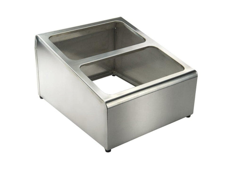 Winco Stainless Steel Condiment Holder (Fits Steam Table Pans)