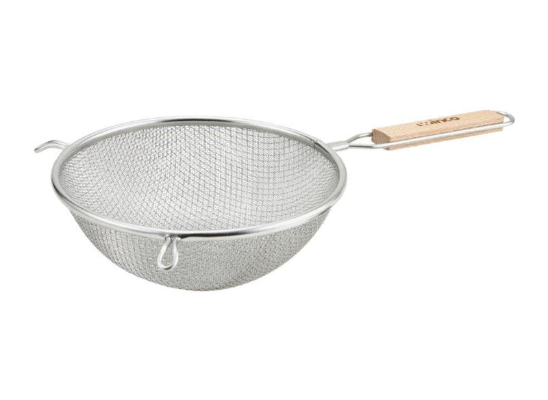 Winco Stainless Steel Fine Mesh Strainer - Various Sizes