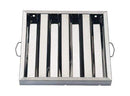 Winco Stainless Steel Hood Filter - Various Sizes
