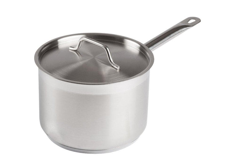 Winco Stainless Steel Sauce Pan With Cover - Various Sizes