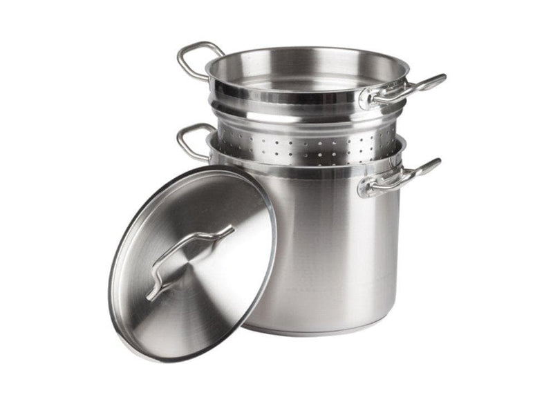 Winco Stainless Steel Steamer/Pasta Cooker - Various Sizes