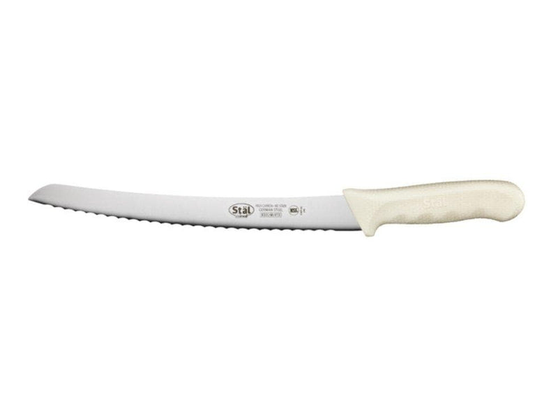 Winco Stäl 9 1/2″ Bread Knife, Curved