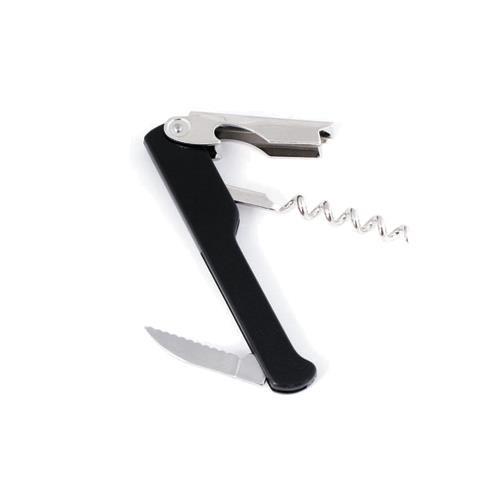 Winco CO-712 Economy Waiter′s Corkscrew, black finish