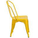 Flash Furniture Metal Indoor-Outdoor Stackable Chair