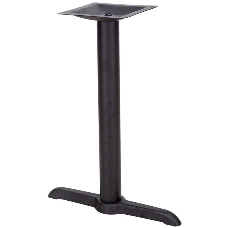 5'' x 22'' Restaurant Table T-Base with 3'' Table Height Column XU-T0522-GG by Flash Furniture