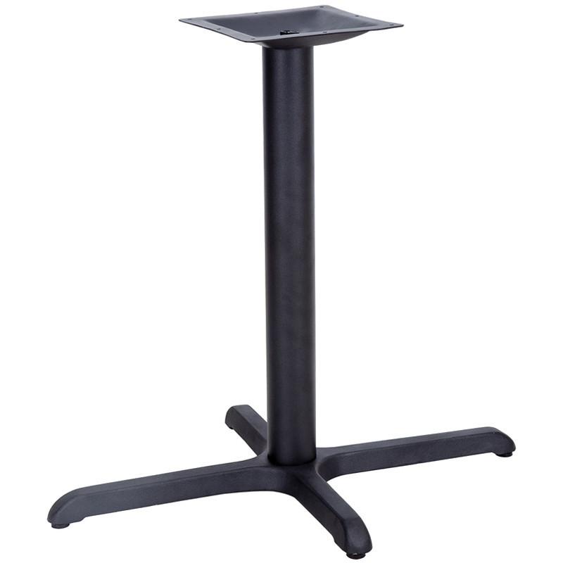 22'' x 30'' Restaurant Table X-Base with 3'' Table Height Column XU-T2230-GG by Flash Furniture