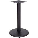 18'' Round Restaurant Table Base with 3'' Table Height Column XU-TR18-GG by Flash Furniture